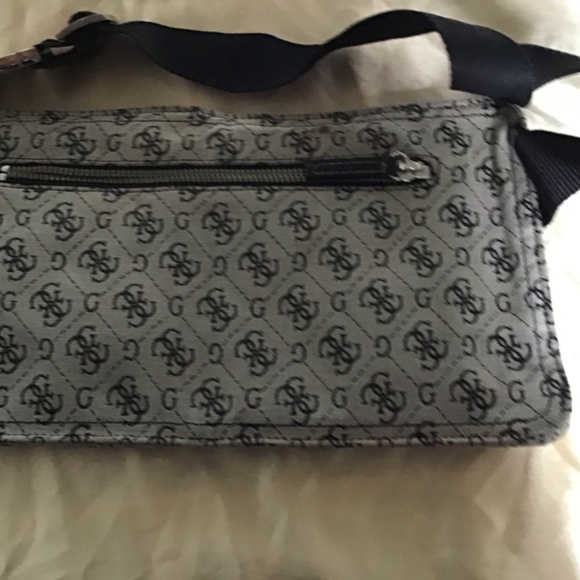 Guess Canvas Messenger Bag - Picture 4 of 5